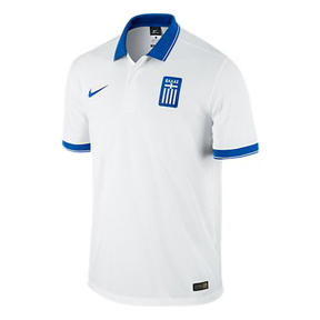 Nike Youth Greece Soccer Jersey (Home 14/16)