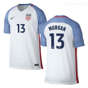 alex morgan usa men's jersey