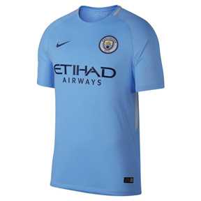 Nike Manchester City Soccer Jersey (Home 17/18 ...