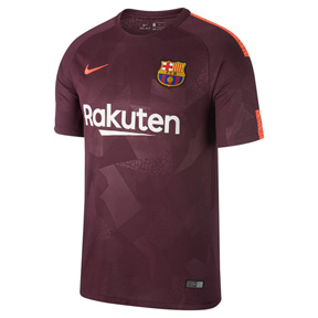 Nike Youth Barcelona Soccer Jersey (Alternate 17/18)