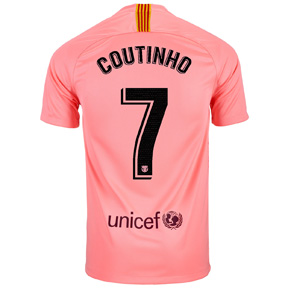 Nike Barcelona Coutinho #7 Soccer Jersey (Alternate 18/19)