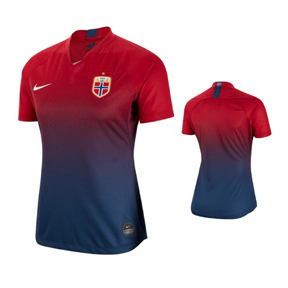 Nike Womens Norway Soccer Jersey (Home 