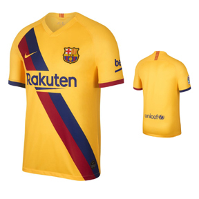 Nike Youth Barcelona Soccer Jersey (Away 19/20)