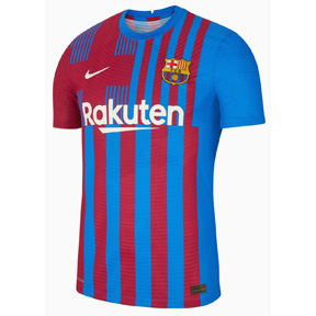 Nike Youth Barcelona Soccer Jersey (Home 21/22) @ SoccerEvolution