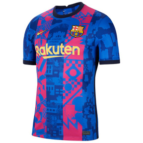 Nike Barcelona Soccer Jersey (Alternate 21/22)