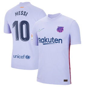 Nike Barcelona  Lionel Messi #10 Soccer Jersey (Away 21/22)