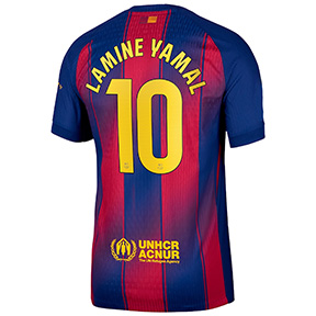 Nike  Barcelona Yamal #10  Authentic Soccer Jersey (Home 25/26)