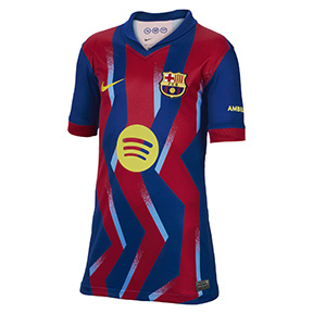 Nike Youth  Barcelona  Soccer Jersey (4th 25/26)