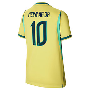 Nike Youth  Brazil Neymar Jr. #10 Soccer Jersey (Home 26/28)