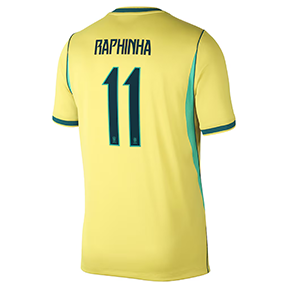 Nike  Brazil Raphinha #11 Soccer Jersey (Home 26/28)