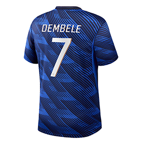 Nike  France Dembele #7 Soccer Jersey (Home 26/28)