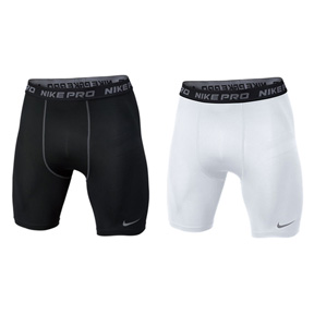 Pro Combat Core Compression Short (White) @