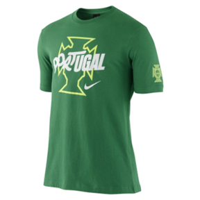 Nike Portugal Core World Cup 2010 Soccer Tee (Pine)