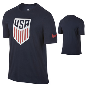 Nike Youth USA Crest Soccer Tee (Obsidian)