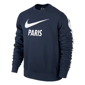Nike Paris St Germain Core Soccer Sweatshirt @ SoccerEvolution