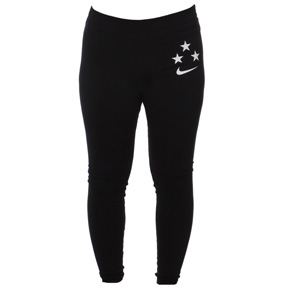 Nike Womens USA  USWNT Soccer Legging (Black/White)