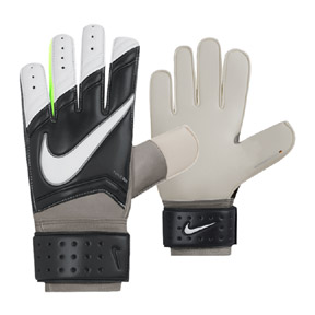 Nike GK Spyne Pro Soccer Goalie Glove (Black/White)