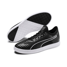 puma indoor soccer shoes black