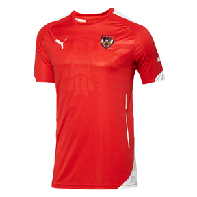 Puma Austria World Cup 2014 Soccer Jersey (Home)