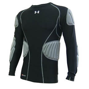 goalkeeper padded undershirt