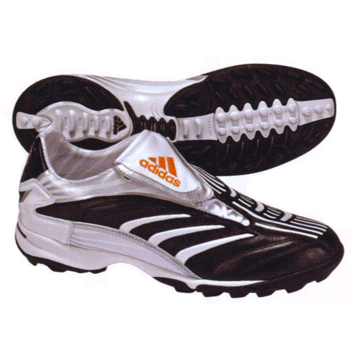 Adidas Predator Absolion TRX Turf Shoes (Black/White) @ SoccerEvolution