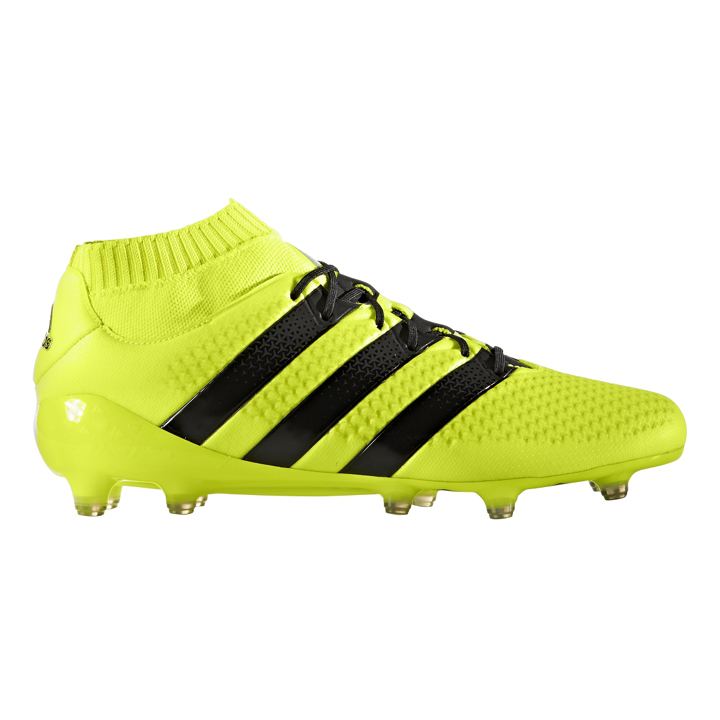 adidas ACE 16.1 Primeknit FG Soccer Shoes (Solar Yellow/Black ...