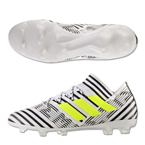 adidas Nemeziz 17.2 FG Soccer Shoes (Electricity/Zebra) @ SoccerEvolution