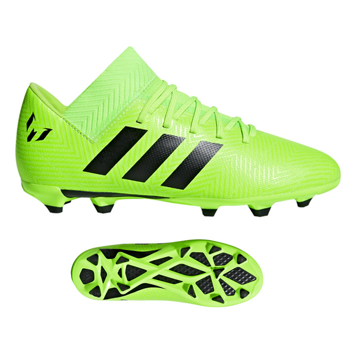 adidas Youth Lionel Messi Nemeziz 18.3 FG Shoes (Solar Green ...