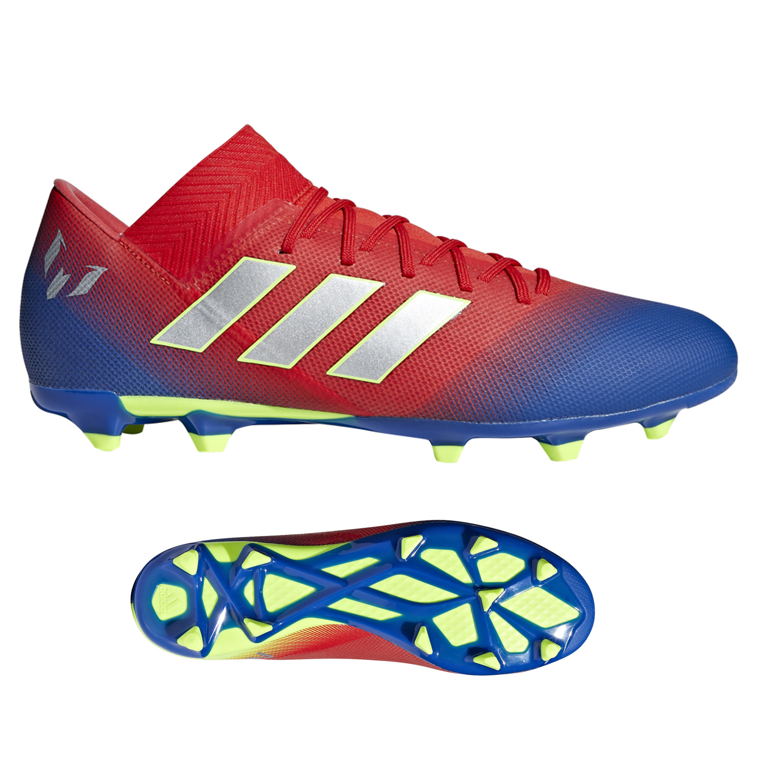 adidas Lionel Messi Nemeziz 18.3 FG Soccer Shoes (Active Red ...