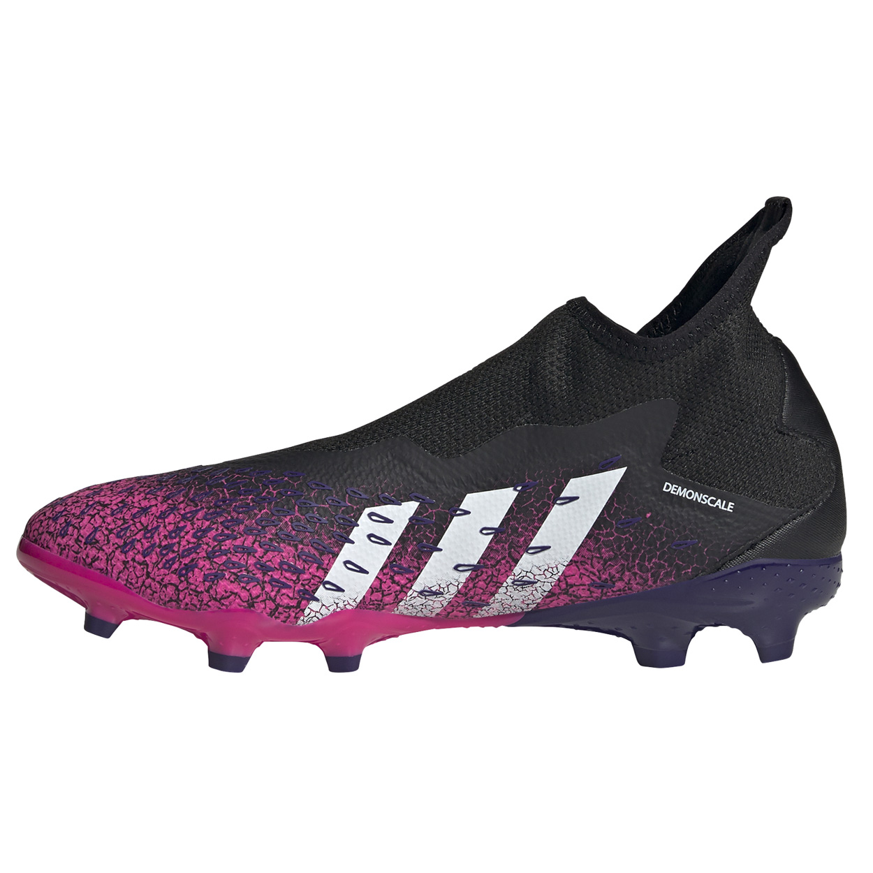 adidas Predator Freak.3 LL Laceless FG Soccer Shoes (Black/Pink ...