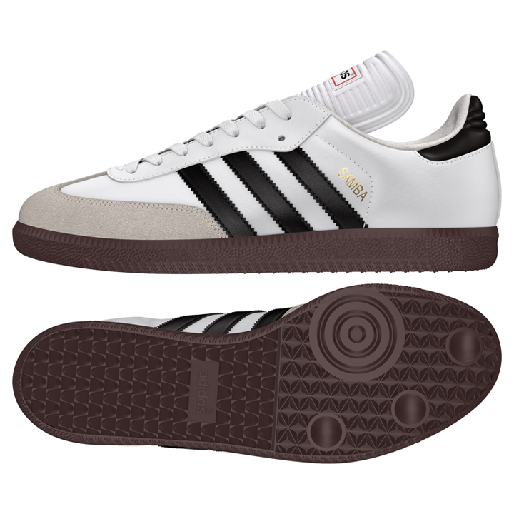 Samba Classic Indoor Shoes (White/Black) SoccerEvolution