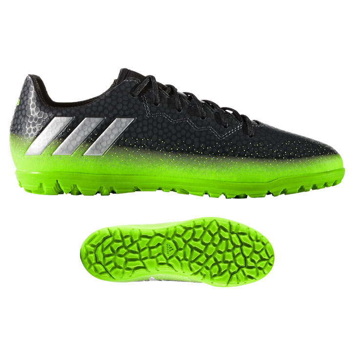 adidas Lionel Messi 16.3 Turf Soccer Shoes (Space Dust) SoccerEvolution