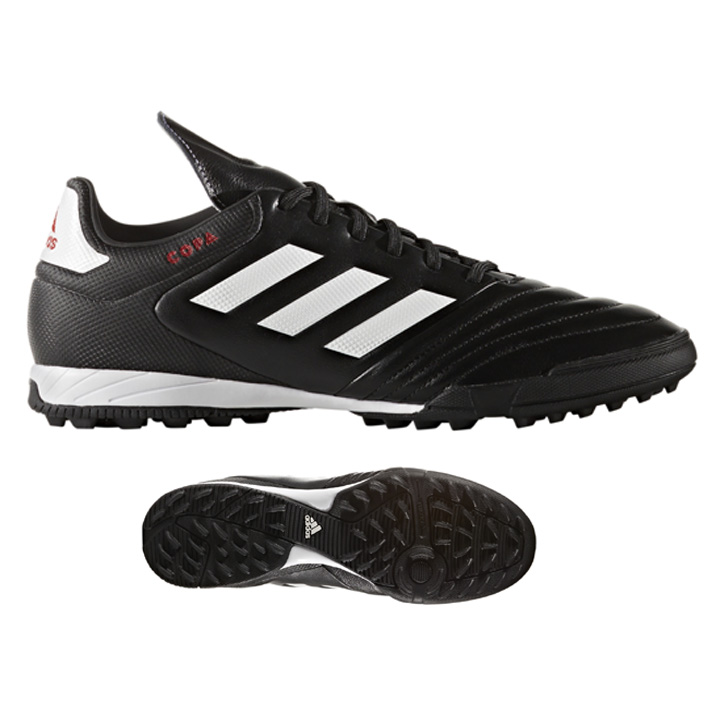 adidas Copa 17.3 Turf Soccer Shoes (Black/White) @ SoccerEvolution