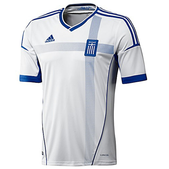 adidas Greece Soccer Jersey (Home 2012/13) SoccerEvolution
