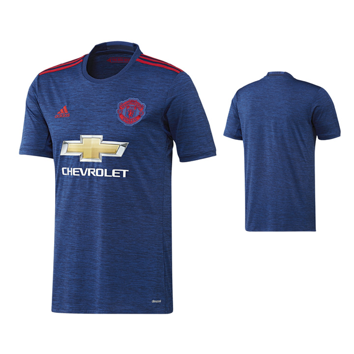 adidas Manchester United Soccer Jersey (Away 16/17) @ SoccerEvolution