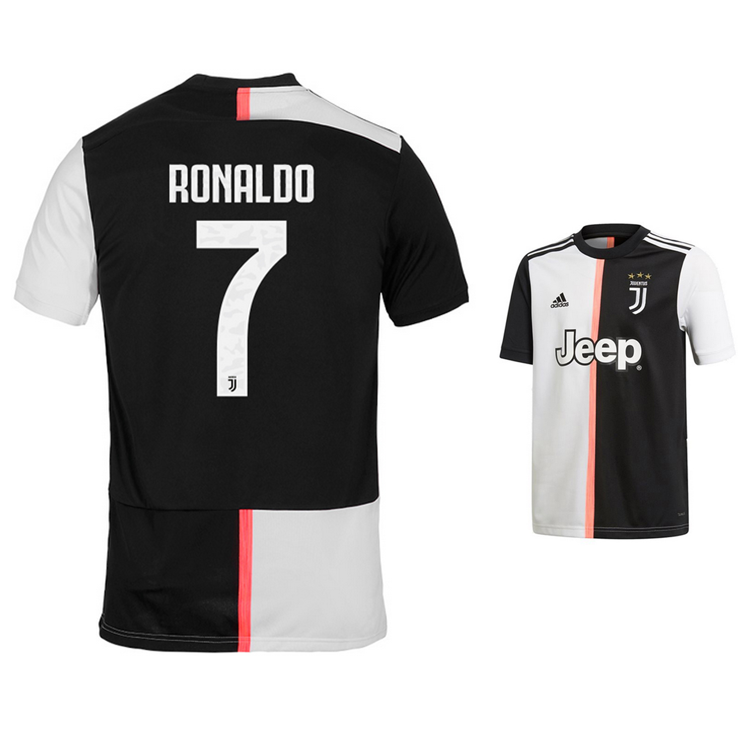 adidas Youth Juventus Cristiano Ronaldo #7 Jersey (Home 19/20