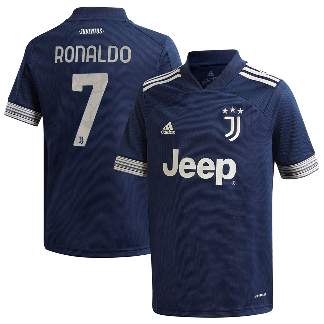 adidas Youth Juventus Cristiano Ronaldo 7 Jersey (Away 20/21