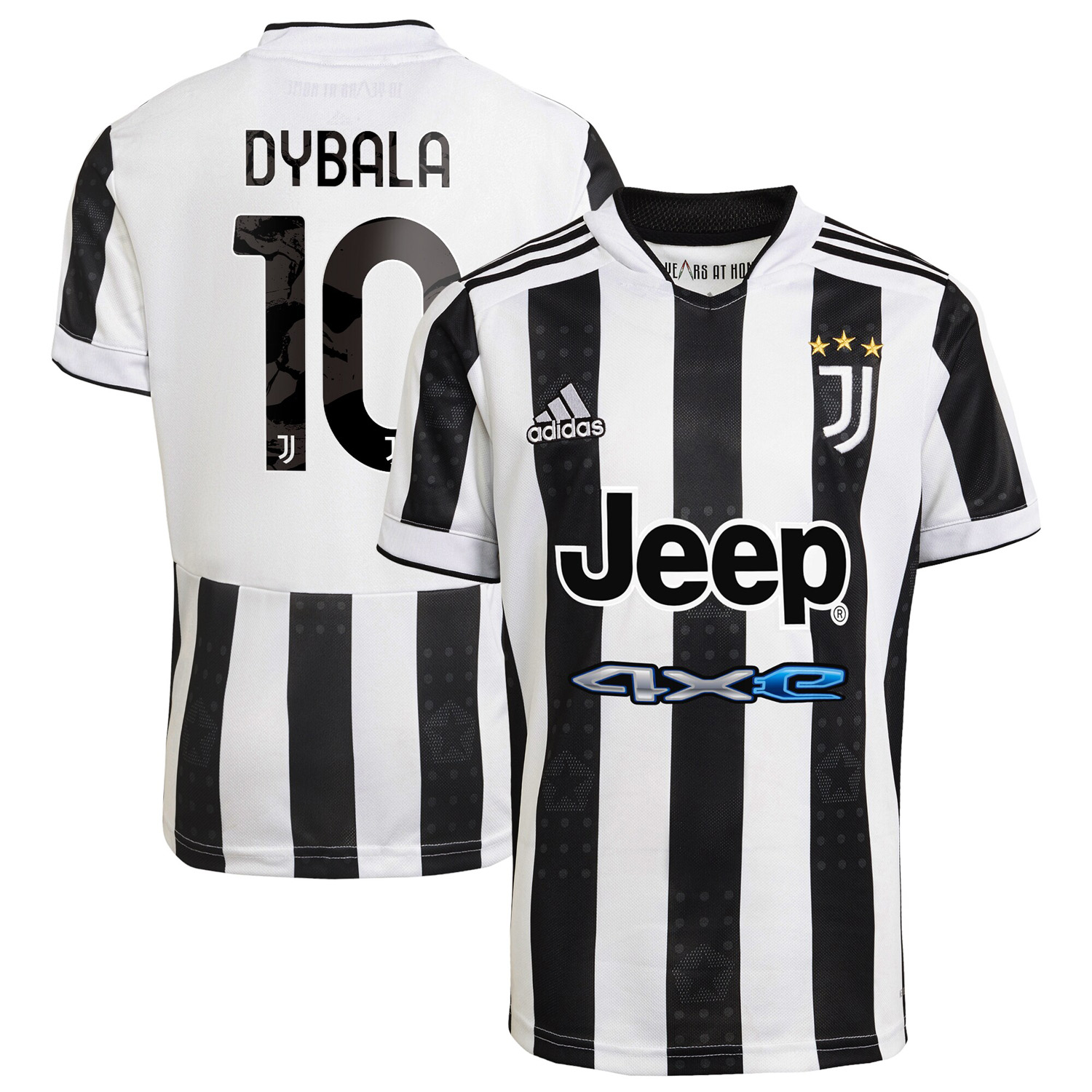 Giotto Dibondon Skiën Theseus adidas Youth Juventus Paulo Dybala #10 Soccer Jersey (Home 21/22) @  SoccerEvolution