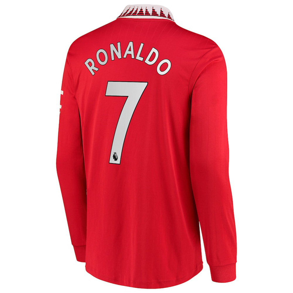 adidas Manchester United Cristiano Ronaldo #7 LS Jersey