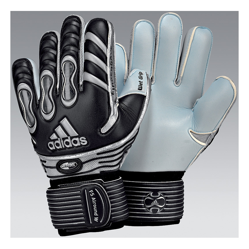 adidas Womens Goalie Glove (Black/Silver) @ SoccerEvolution