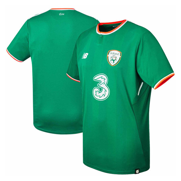 New Balance Ireland Soccer Jersey (Home 17/18) SoccerEvolution