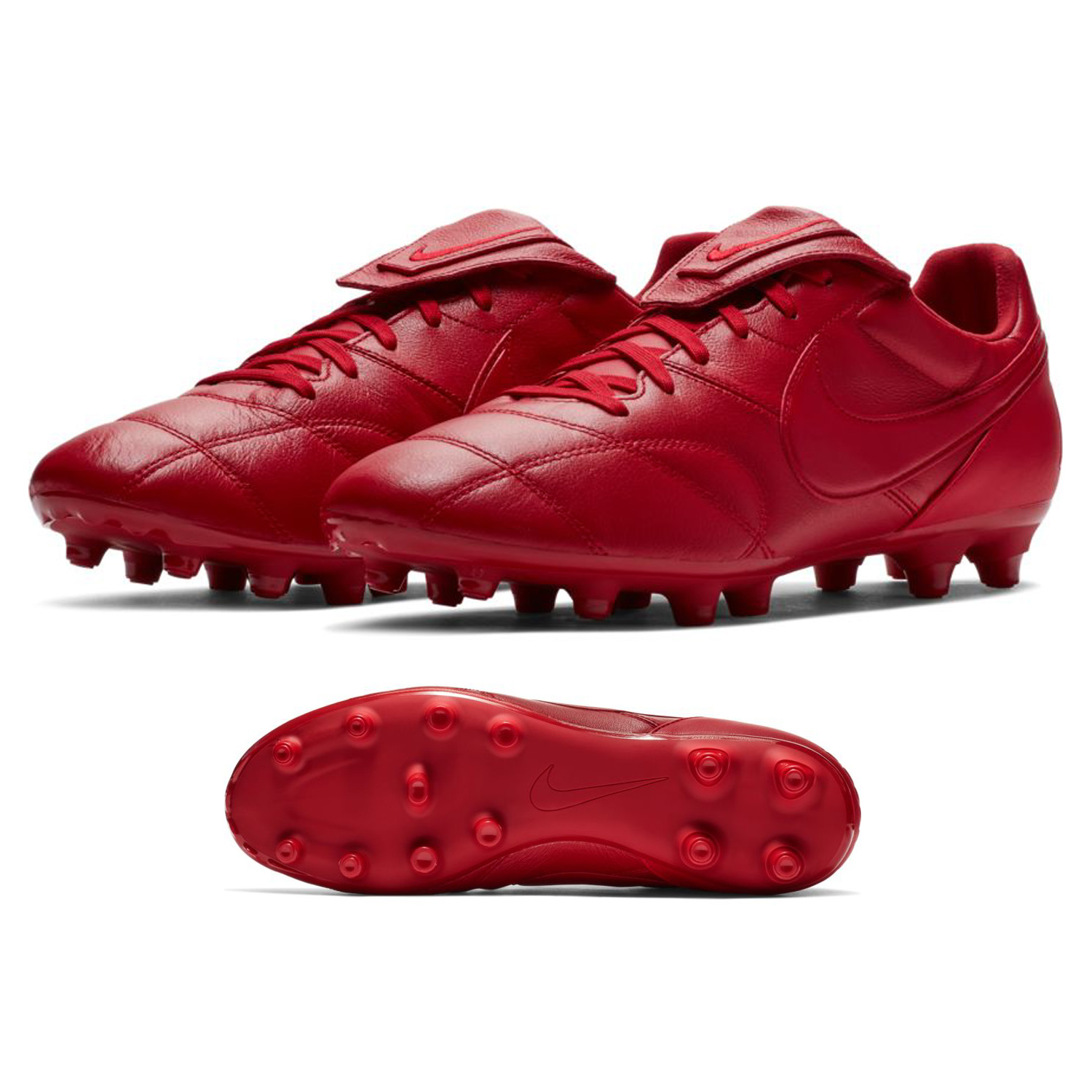 red nike premier football boots