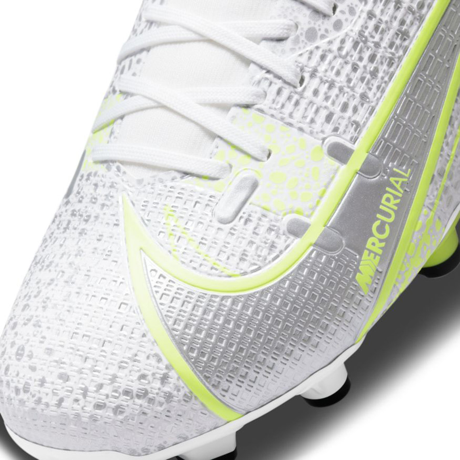 Nike Mercurial Superfly 8 Academy FG Soccer Shoes (White/Volt ...