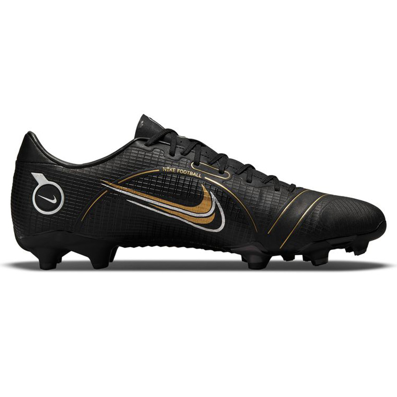 Nike Mercurial Vapor 14 Academy FG/MG Soccer Shoes (Black/Gold ...
