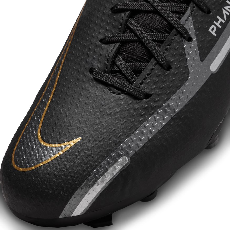 Nike Youth Phantom GT2 Academy DF FG Shoes (Black/Gold) @ SoccerEvolution