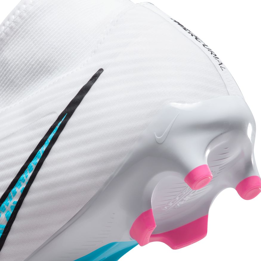 Nike Zoom Mercurial Superfly 9 Academy FG (White/Pink/Blue ...
