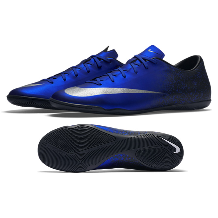 Nike CR7 Ronaldo Mercurial Victory V IC Soccer Shoes (Royal) @