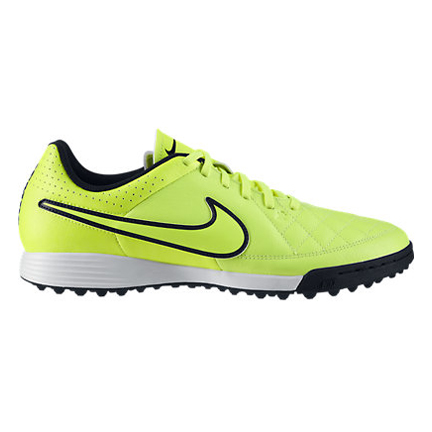 Nike Tiempo Genio Turf Soccer Shoes (Volt/Black/Volt) @ SoccerEvolution
