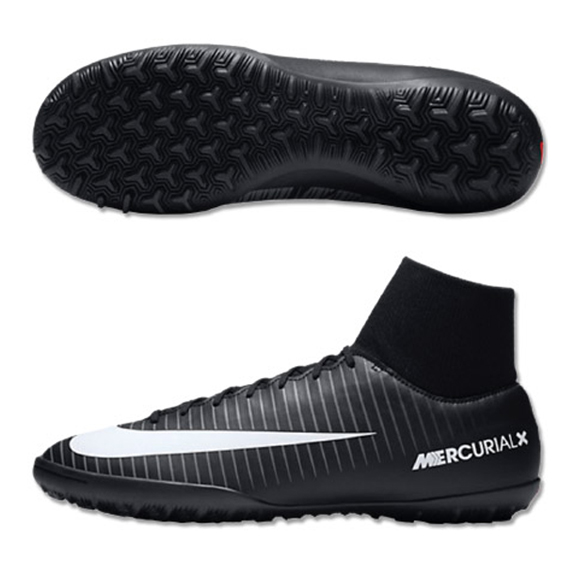 Nike MercurialX Victory VI DF Turf Soccer Shoes (Pitch Dark Pack ...