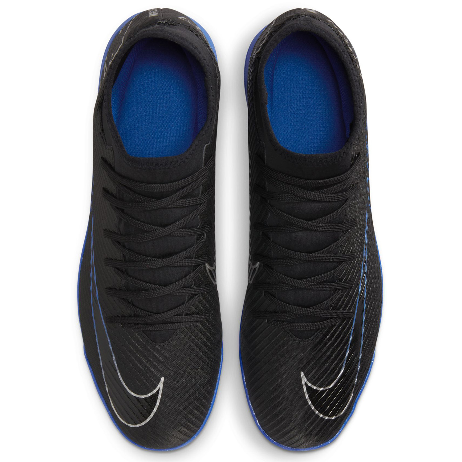 Nike Mercurial Superfly 9 Club Turf Soccer Shoes (Black/Royal ...